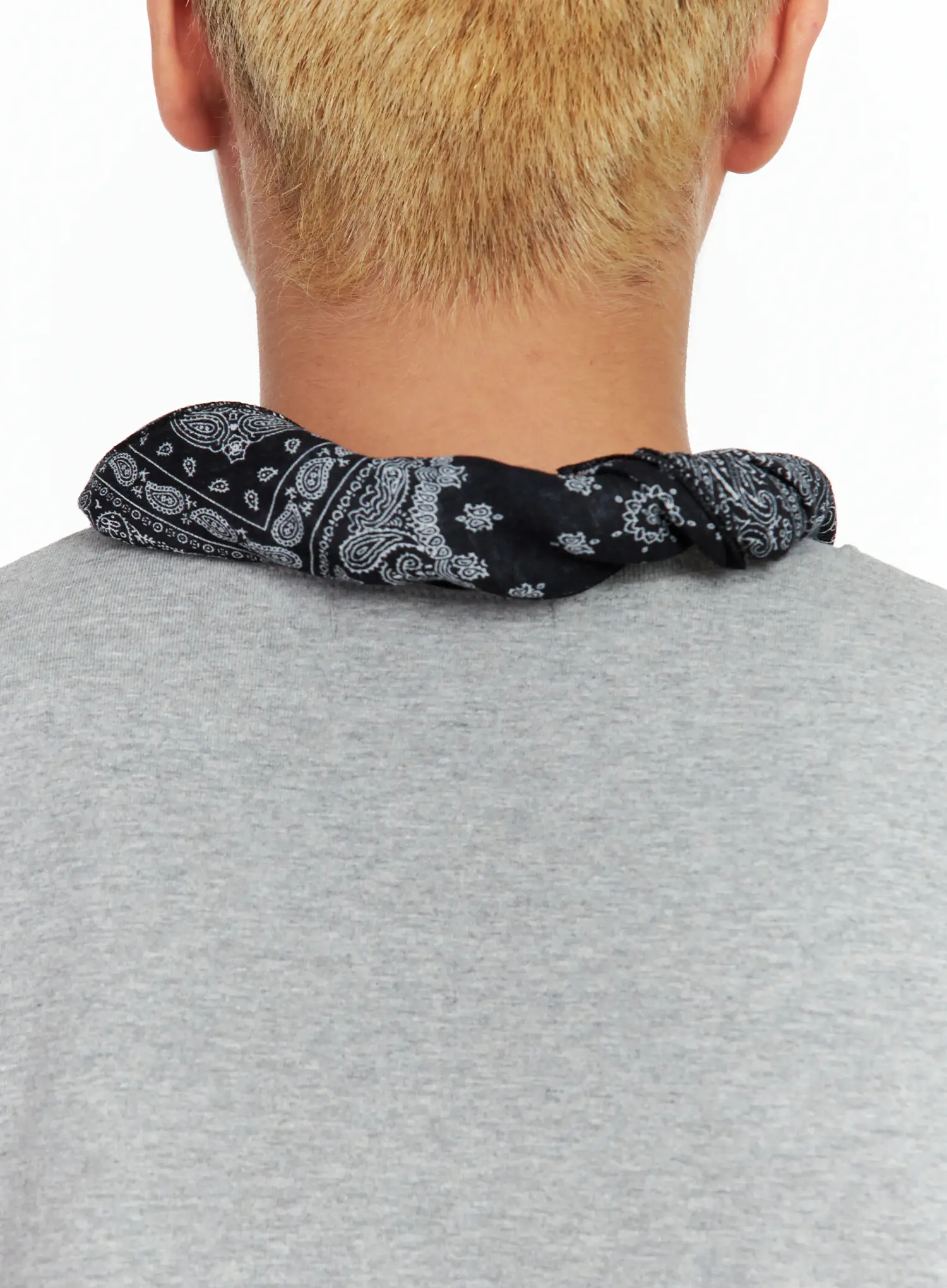 Men's Small Paisley Bandana Scarf IL514 - Image 6