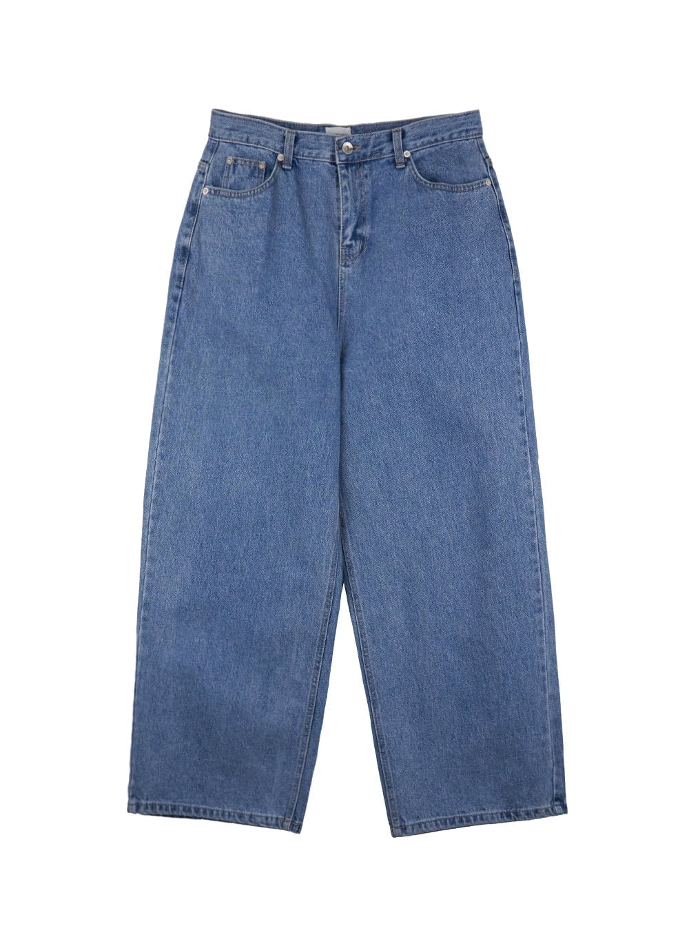 Men's Solid Wide-Fit Jeans ID427 - Image 10