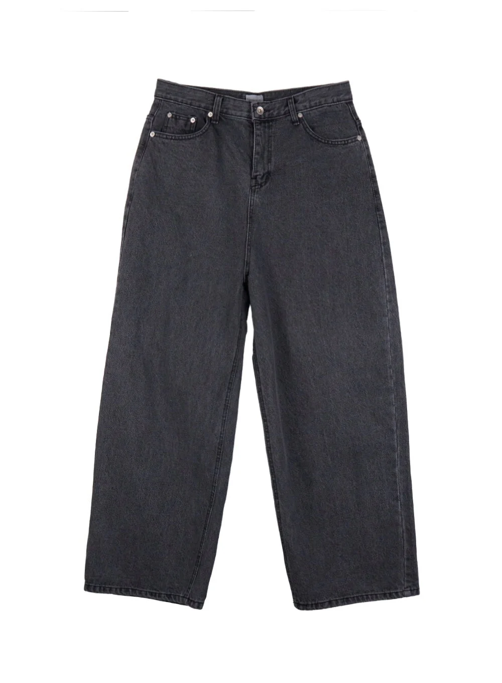 Men's Solid Wide-Fit Jeans ID427 - Image 9