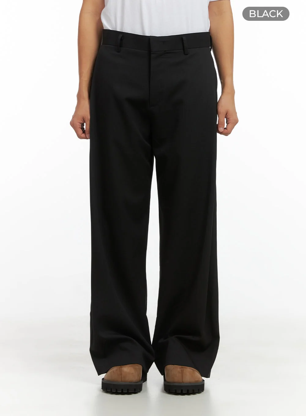 Men's Sophisticated Wide Leg Trousers CO408 - Image 7