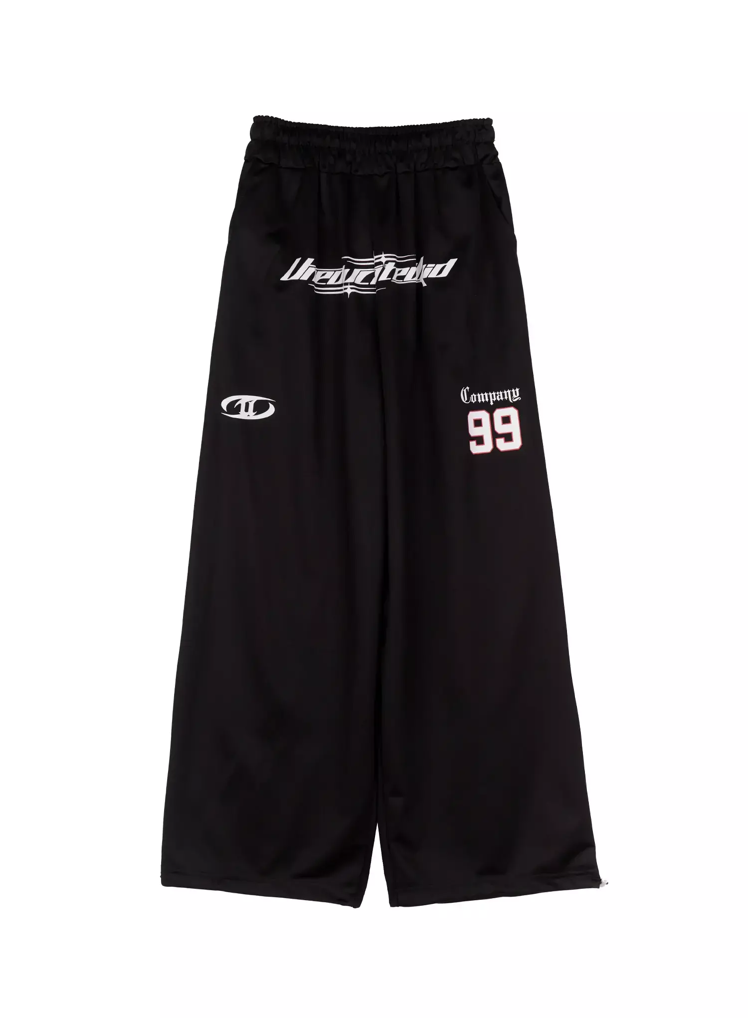 Men's Sports Graphic Wide Pants IN525 - Image 17