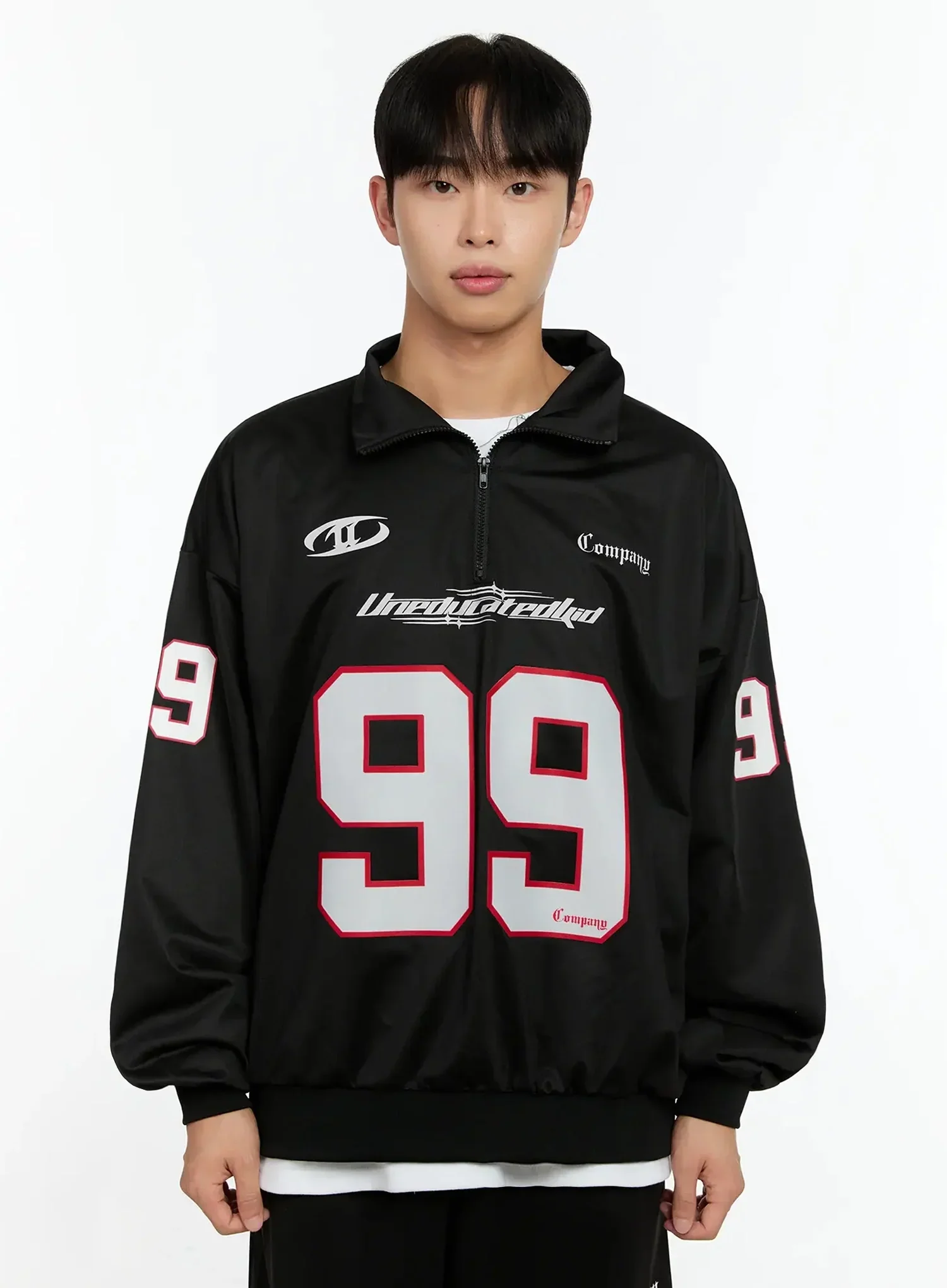 Men's Sports Jersey Quarter Zip-Up IN525 - Image 15