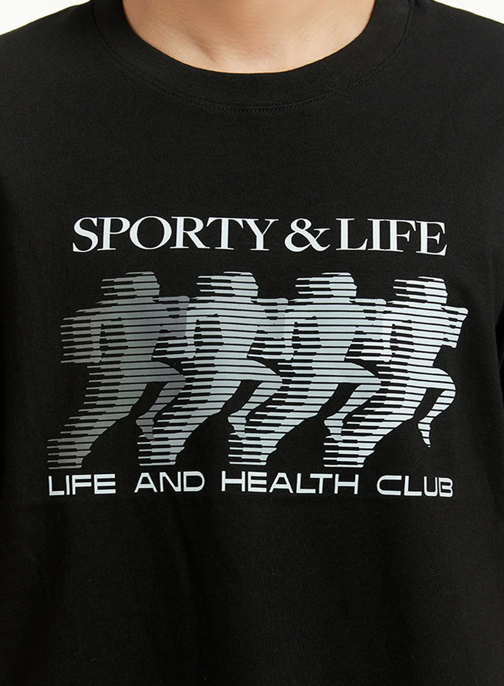 Men's Sporty Cotton T-Shirt IL412 - Image 3