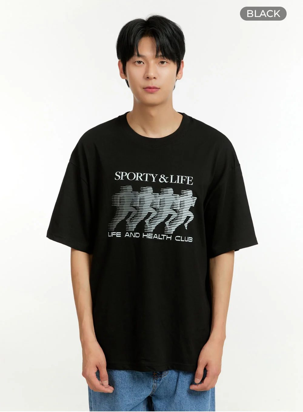 Men's Sporty Cotton T-Shirt IL412 - Image 9