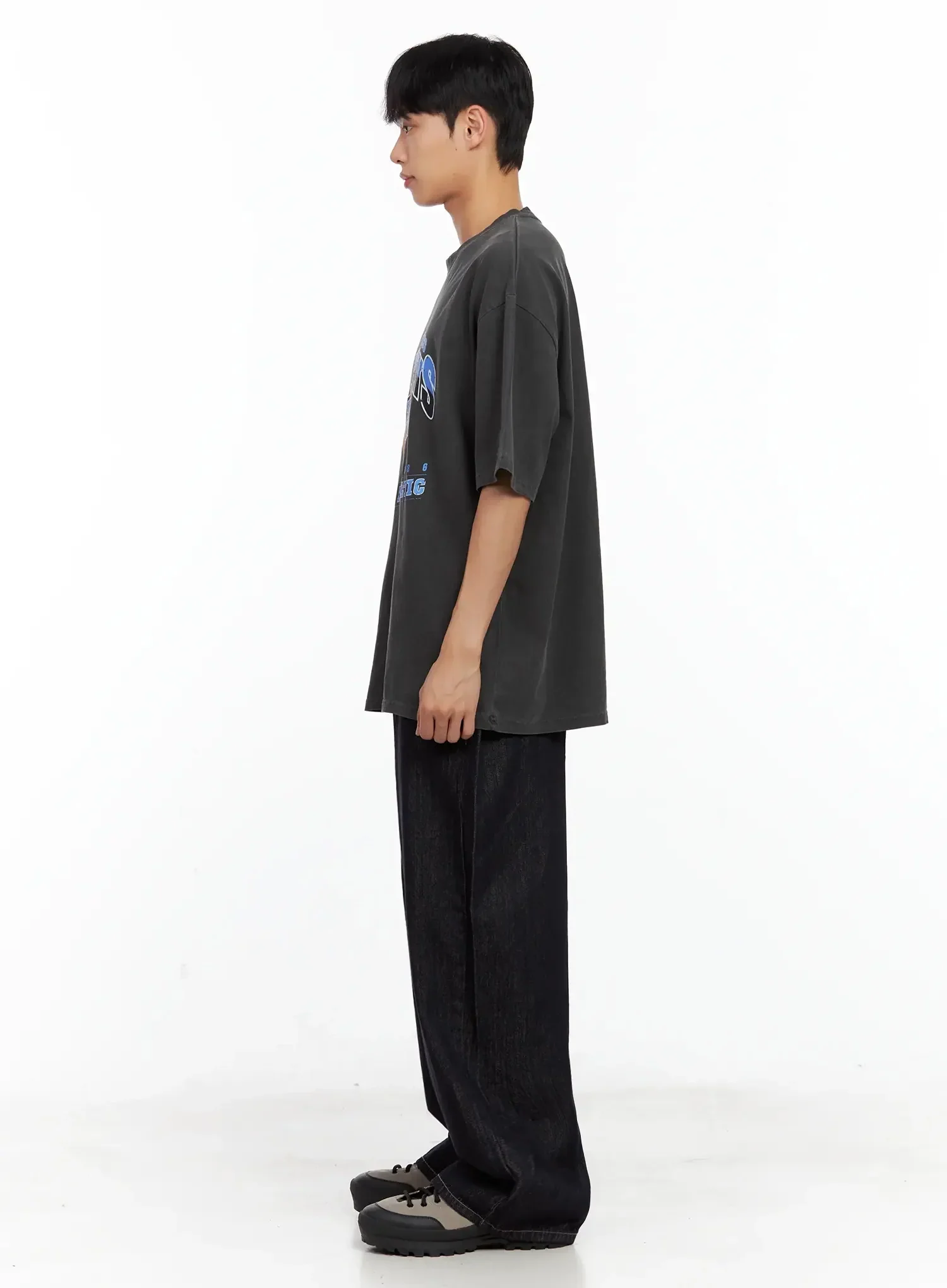Men's Sporty Graphic T-Shirt IL516 - Image 15