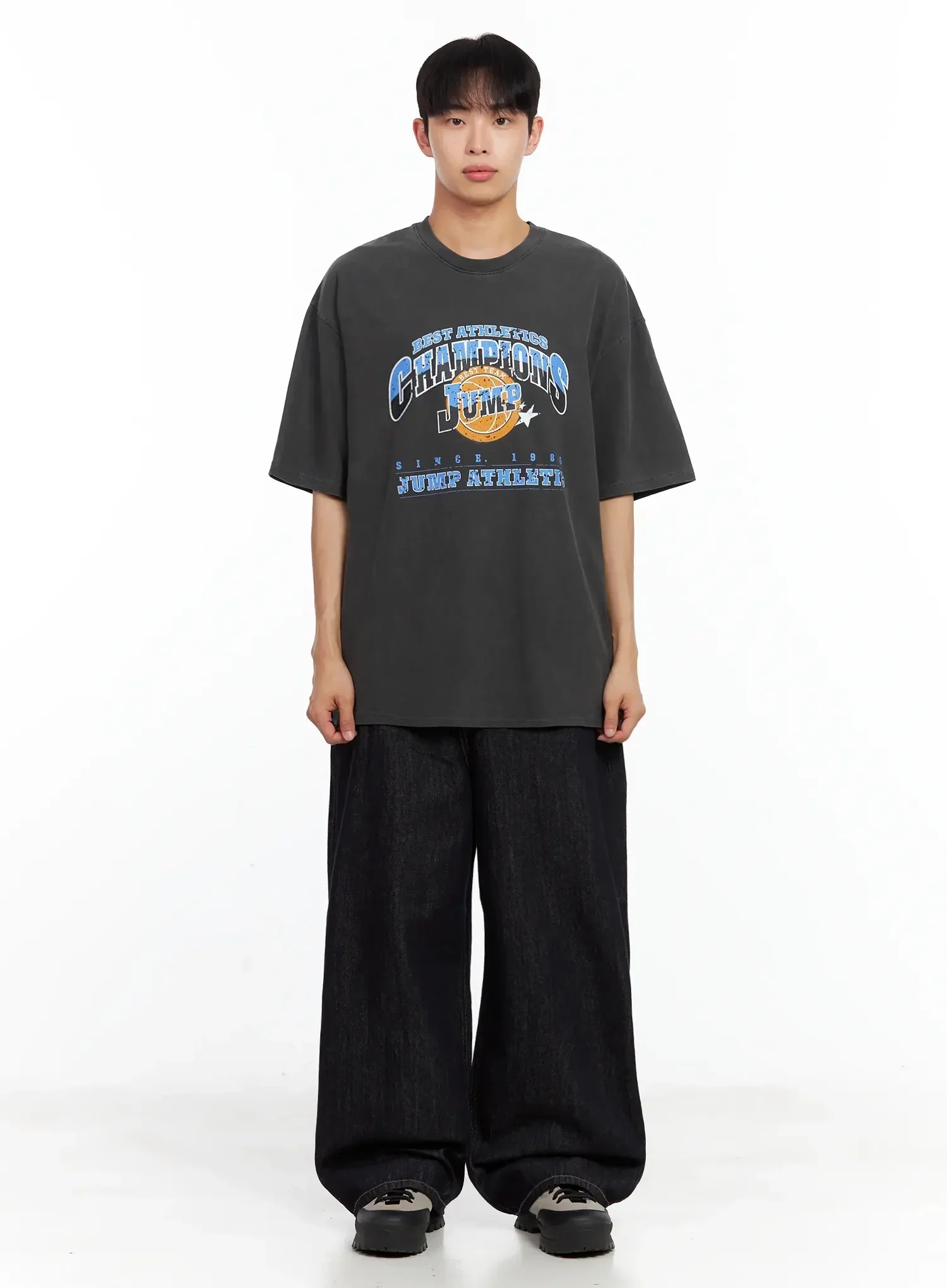 Men's Sporty Graphic T-Shirt IL516 - Image 6