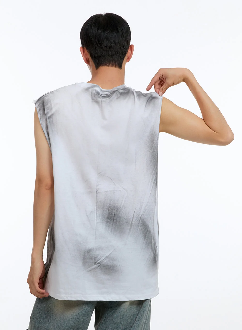 Men's Star Graphic Tank Top IG416 - Image 6