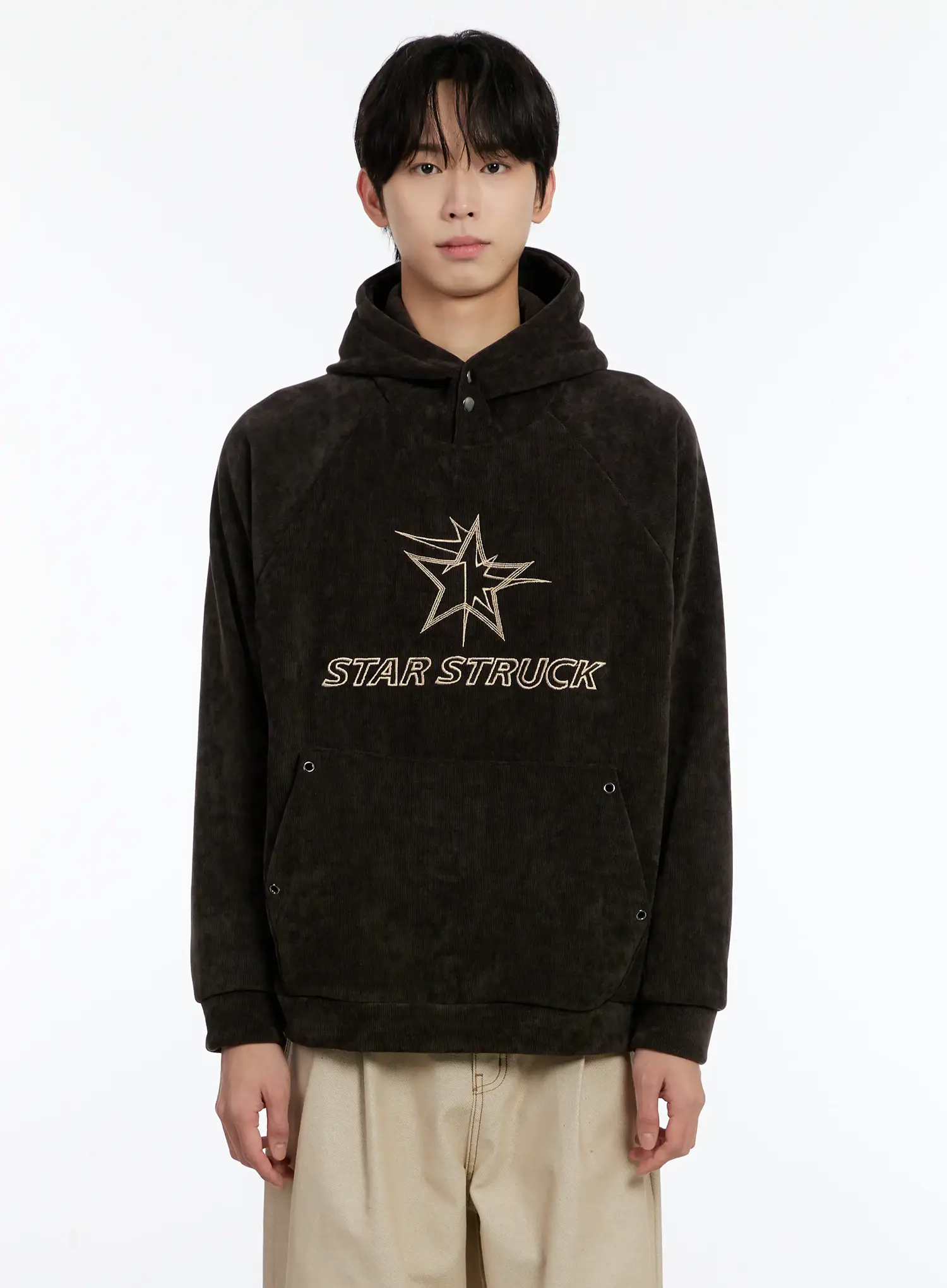 Men's Star Struck Corduroy Hoodie ID502 - Image 11