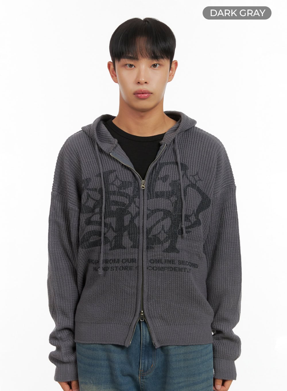 Men's Street Style Hoodie Knit  IS419 - Image 10