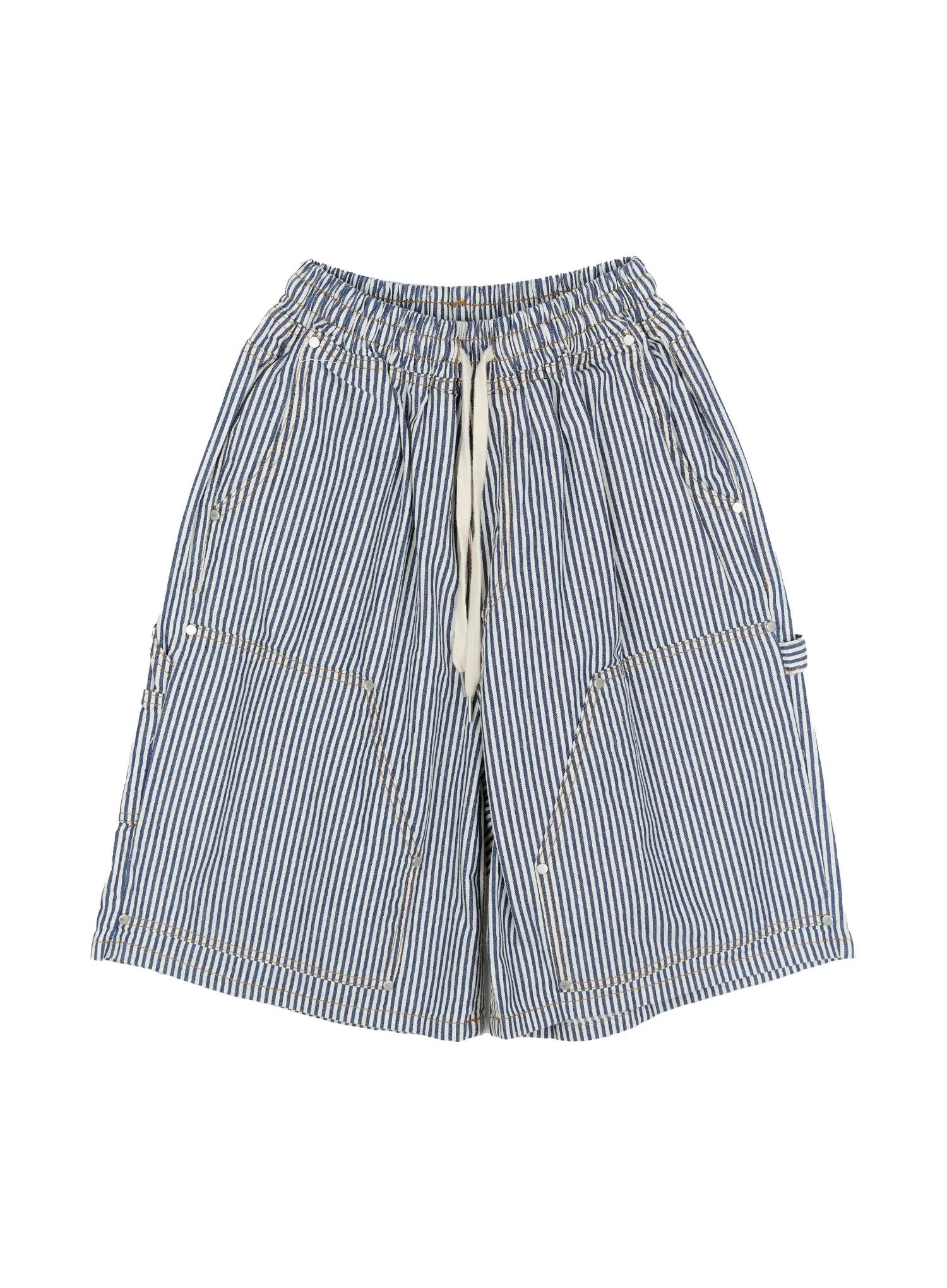 Men's Striped Bermuda Shorts IG511 - Image 15