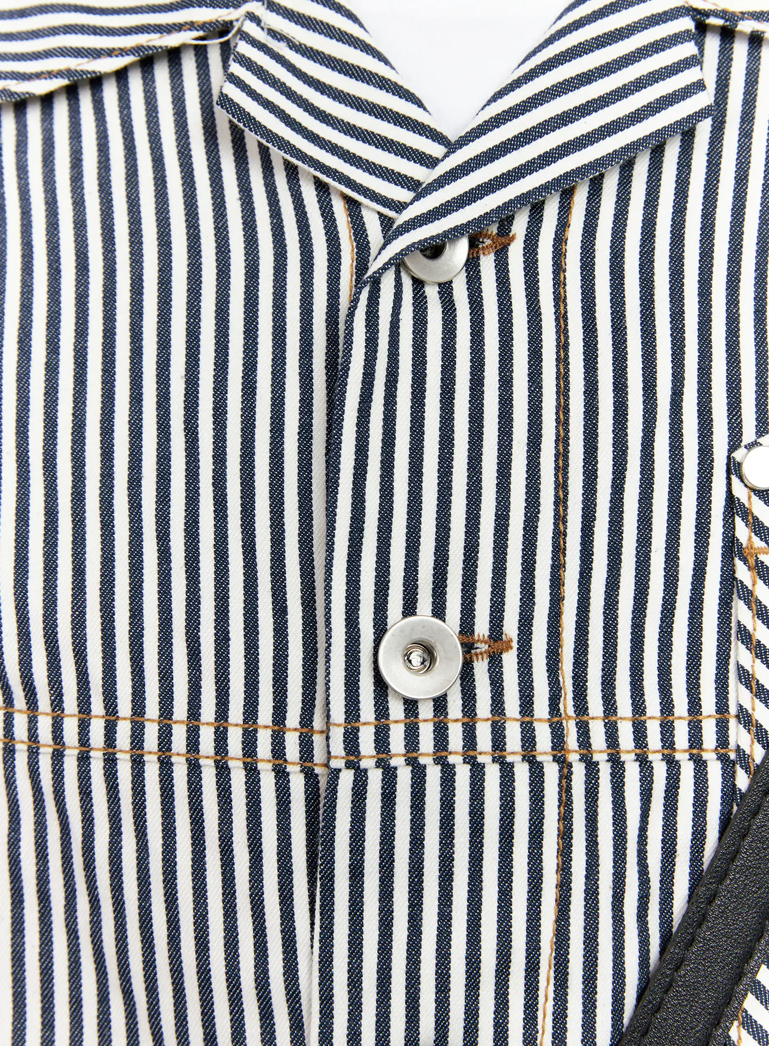 Men's Striped Cropped Jacket IG508 - Image 19