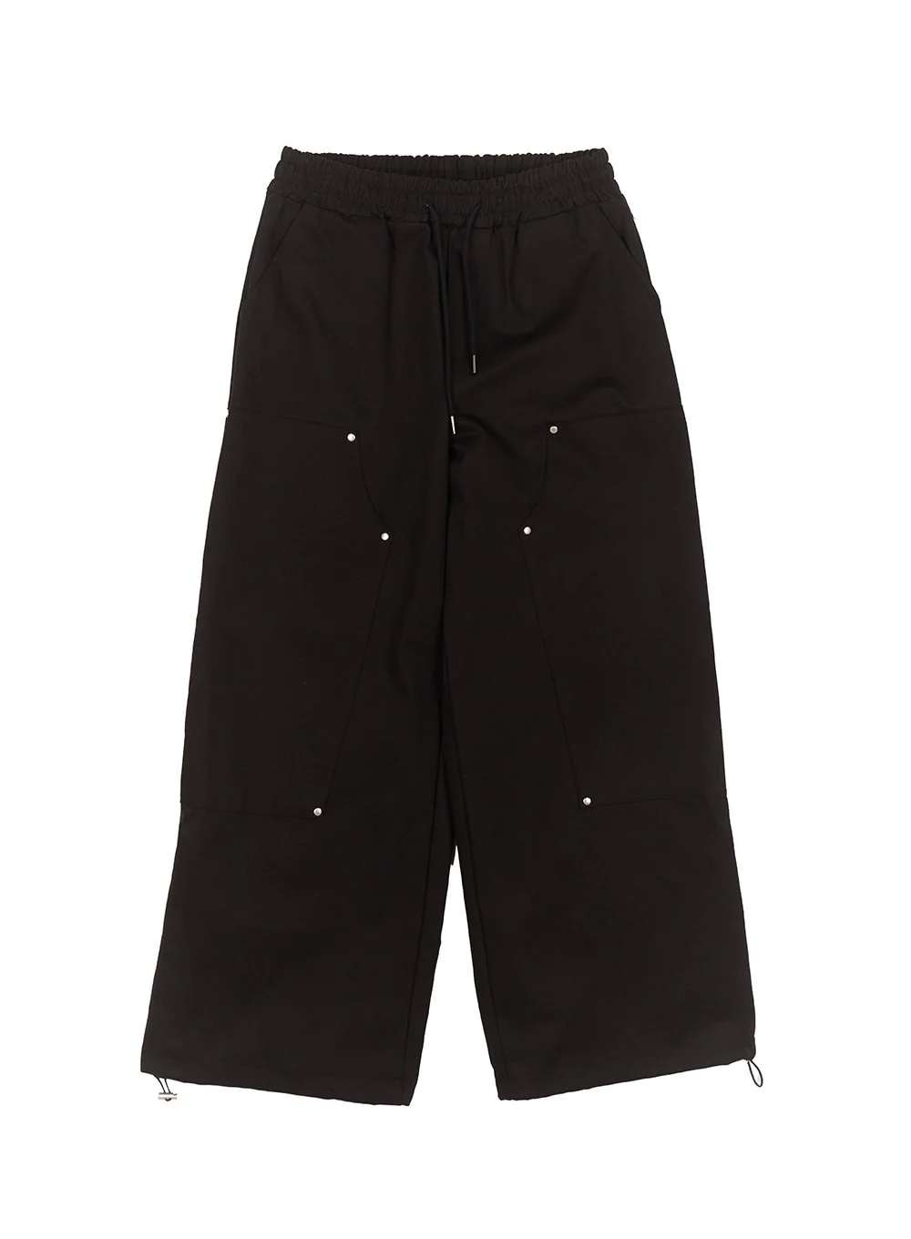 Men's Stud Cotton Wide-Leg Pants IM528 - Image 15