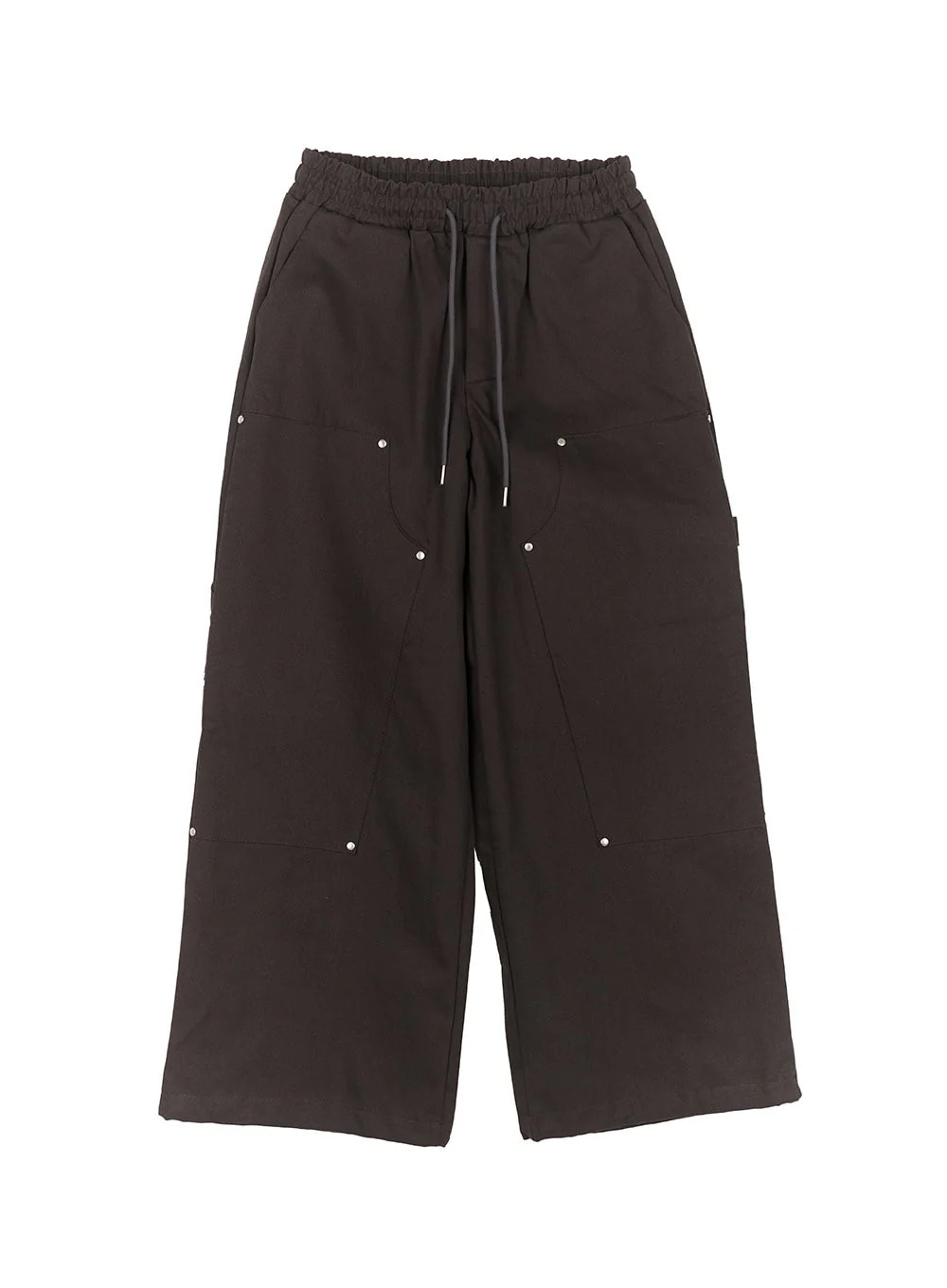 Men's Stud Cotton Wide-Leg Pants IM528 - Image 17