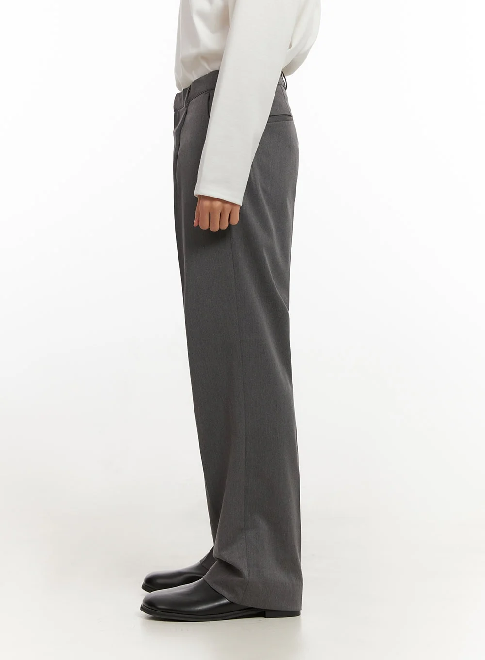 Men's Tailored Wide-Fit Slacks ID406 - Image 4