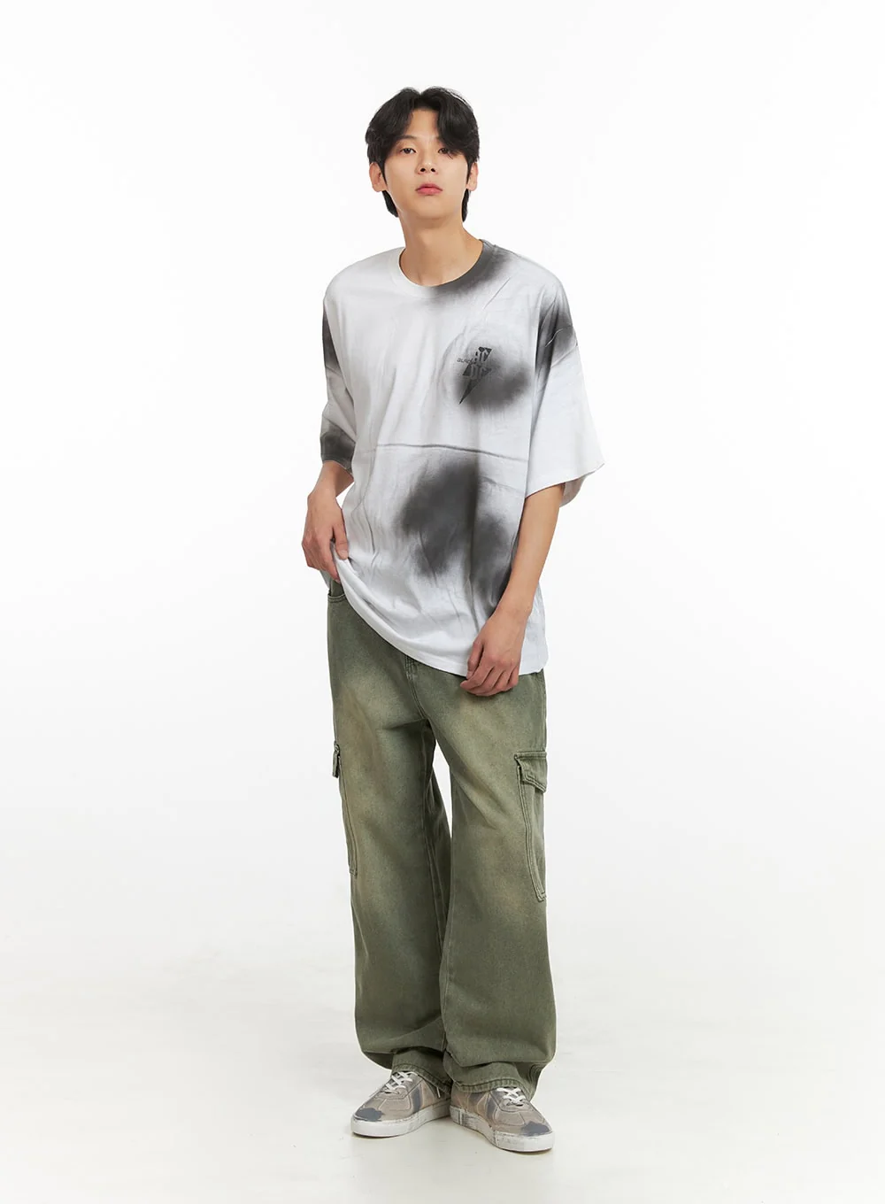 Men's Tie-Dye T-Shirt IY431 - Image 6
