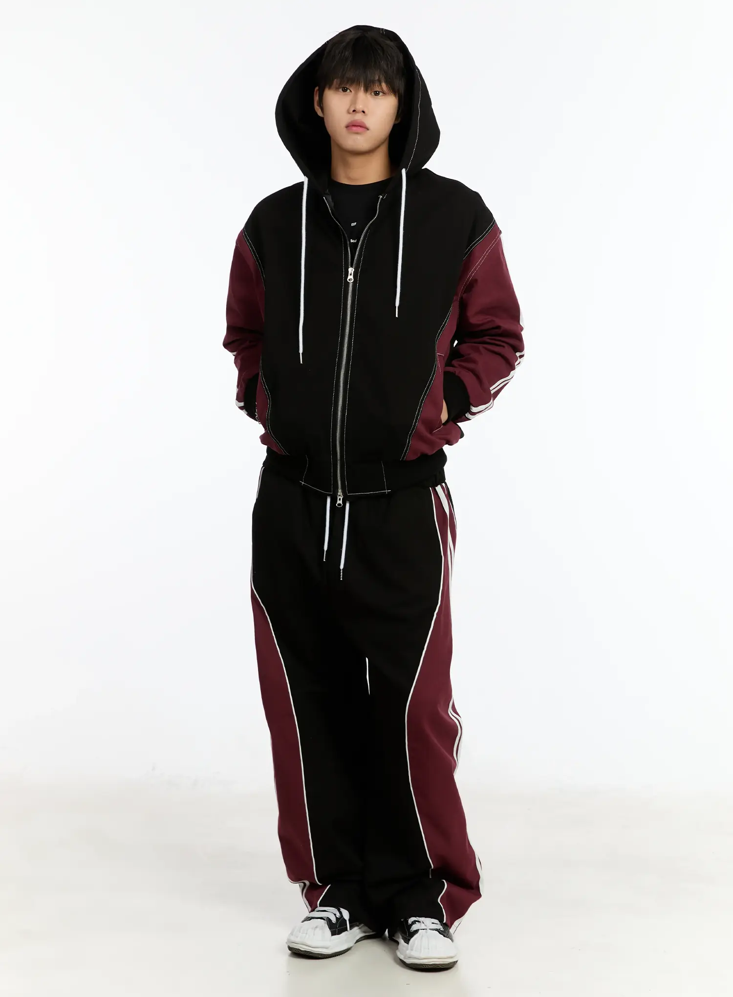 Men's Two-Way Hoodie Jacket IM503