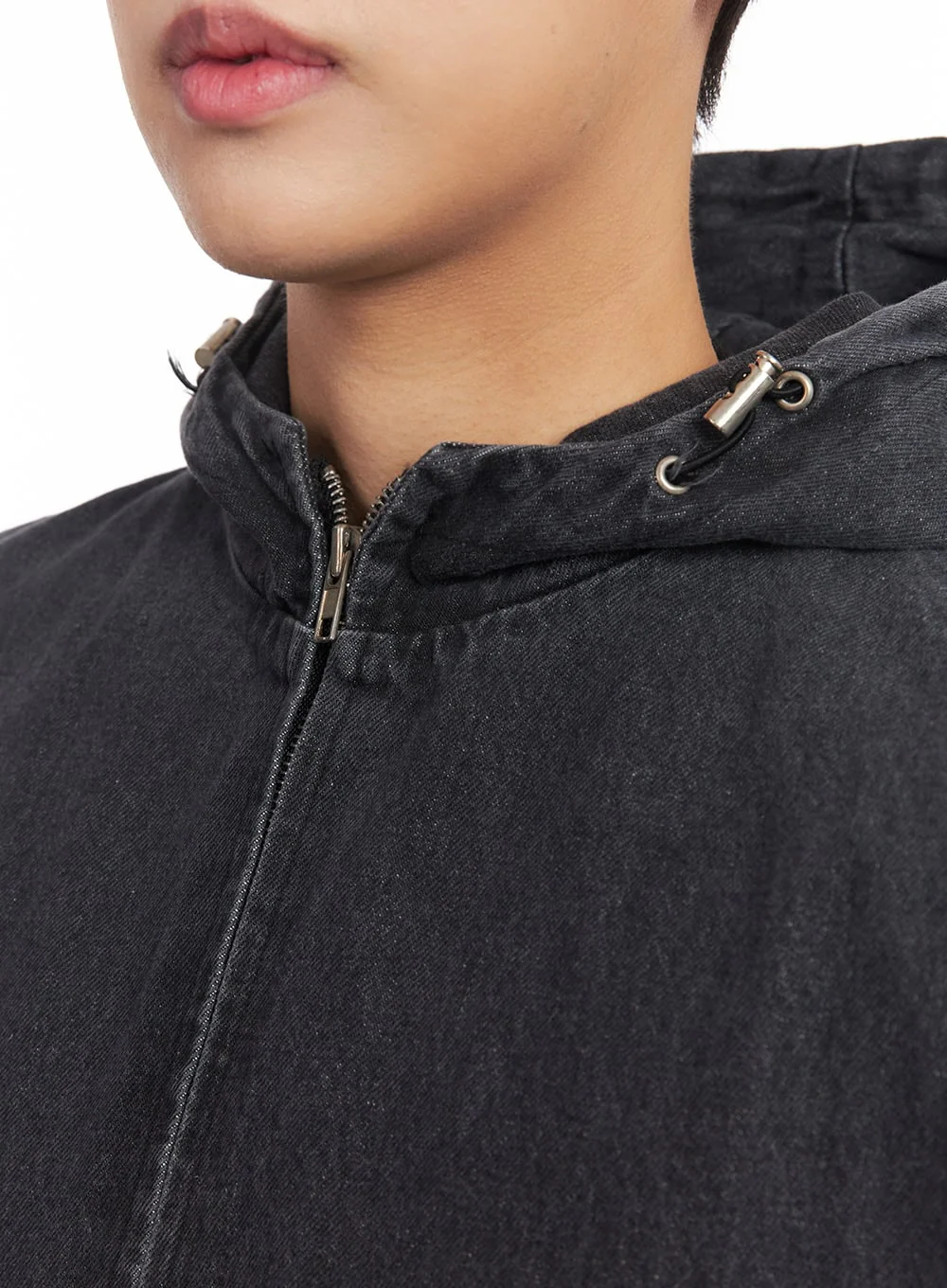 Men's Urban Denim Hooded Vest IM528 - Image 5