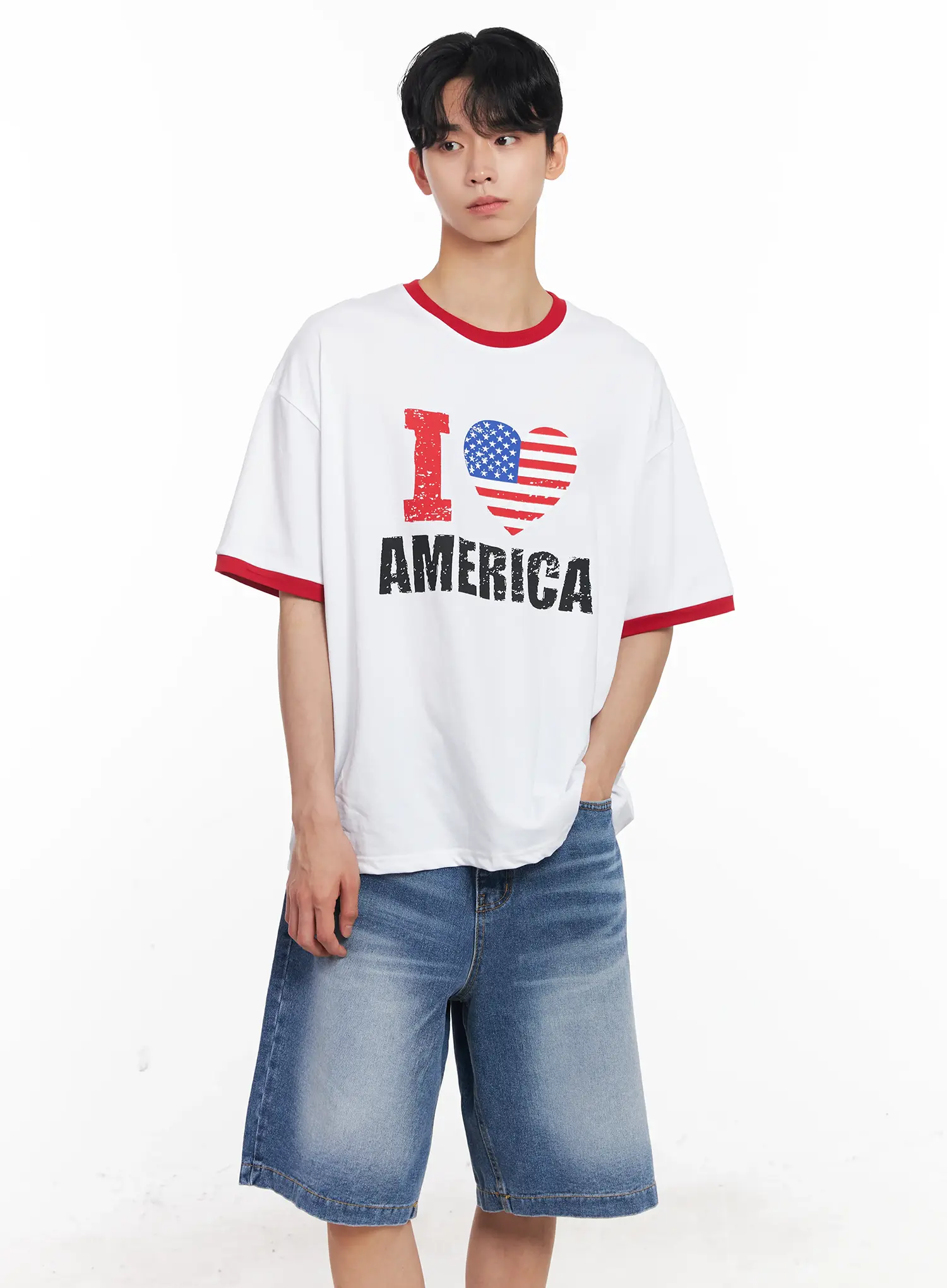 Men's USA Graphic Tee IL501 - Image 7