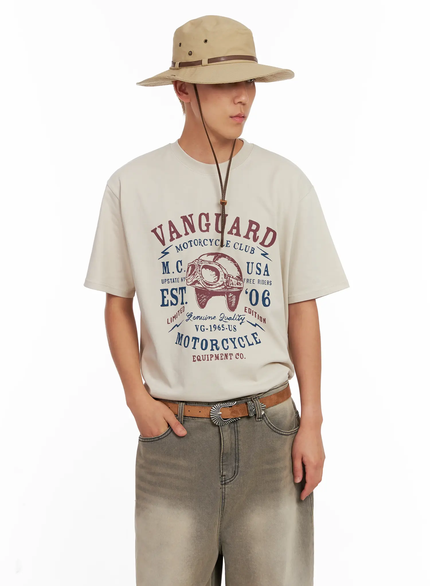 Men's "Vanguard" Graphic Tee IL521 - Image 12