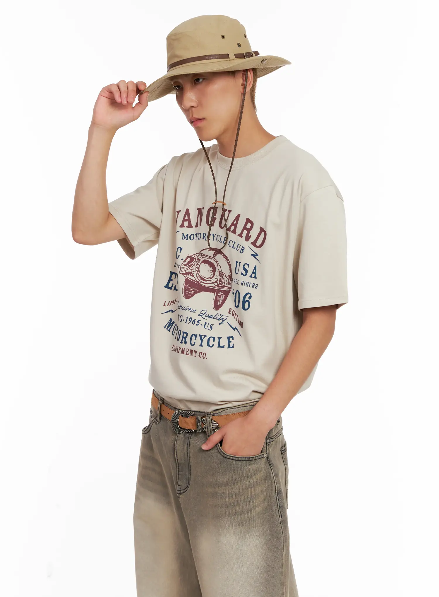 Men's "Vanguard" Graphic Tee IL521 - Image 13