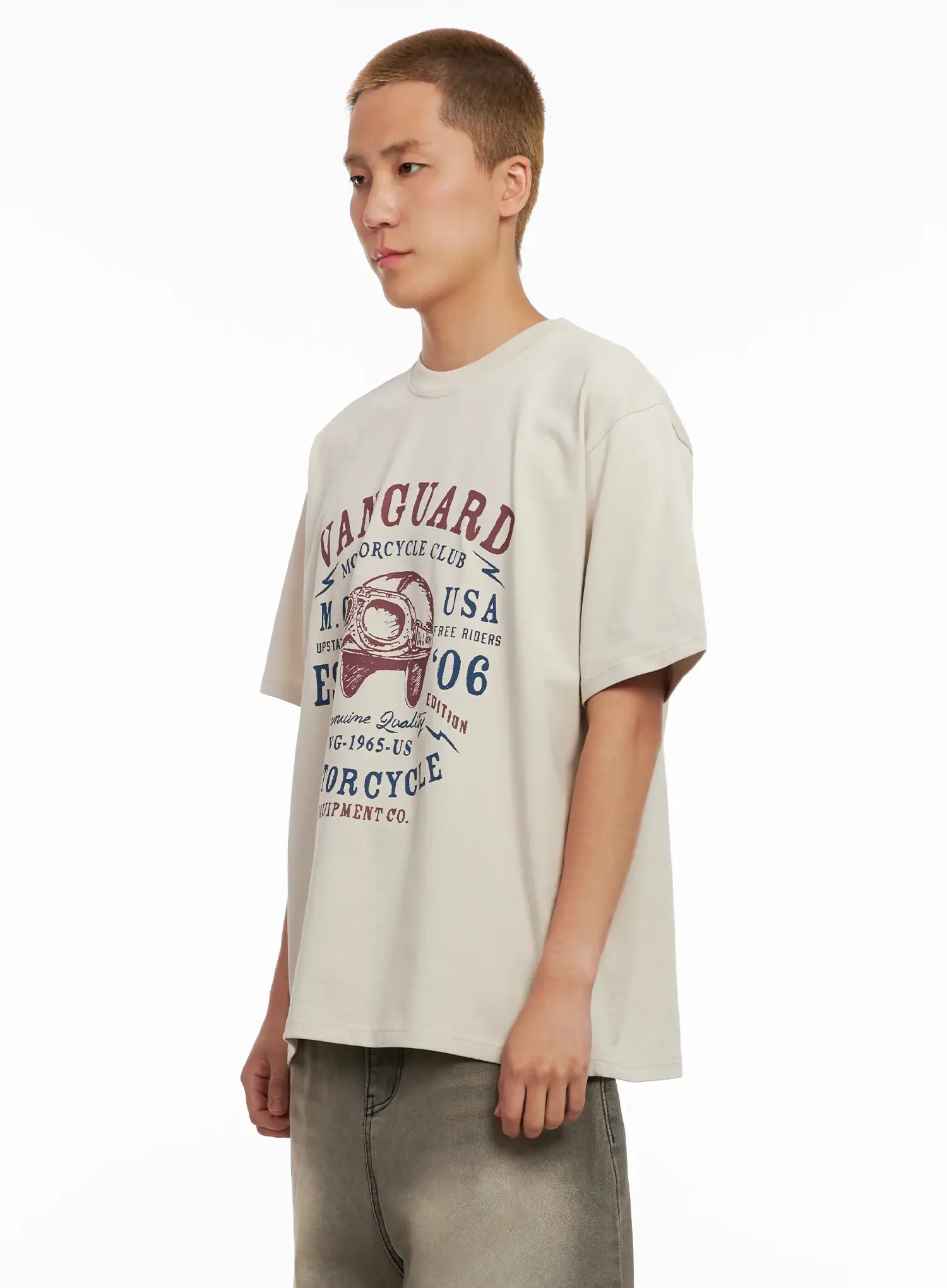 Men's "Vanguard" Graphic Tee IL521 - Image 4