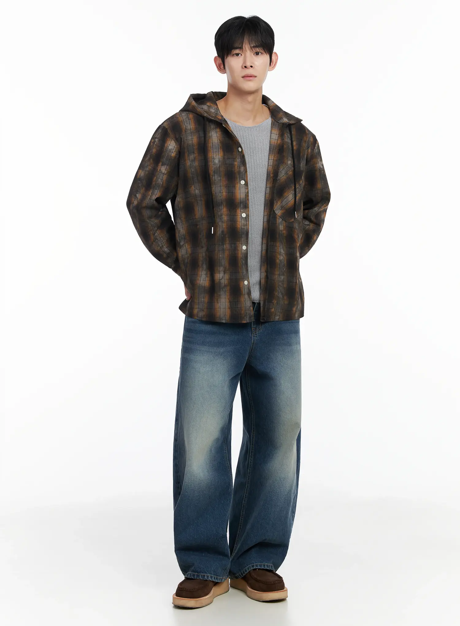 Men's Velvet Knit Sweater IF516 - Image 9