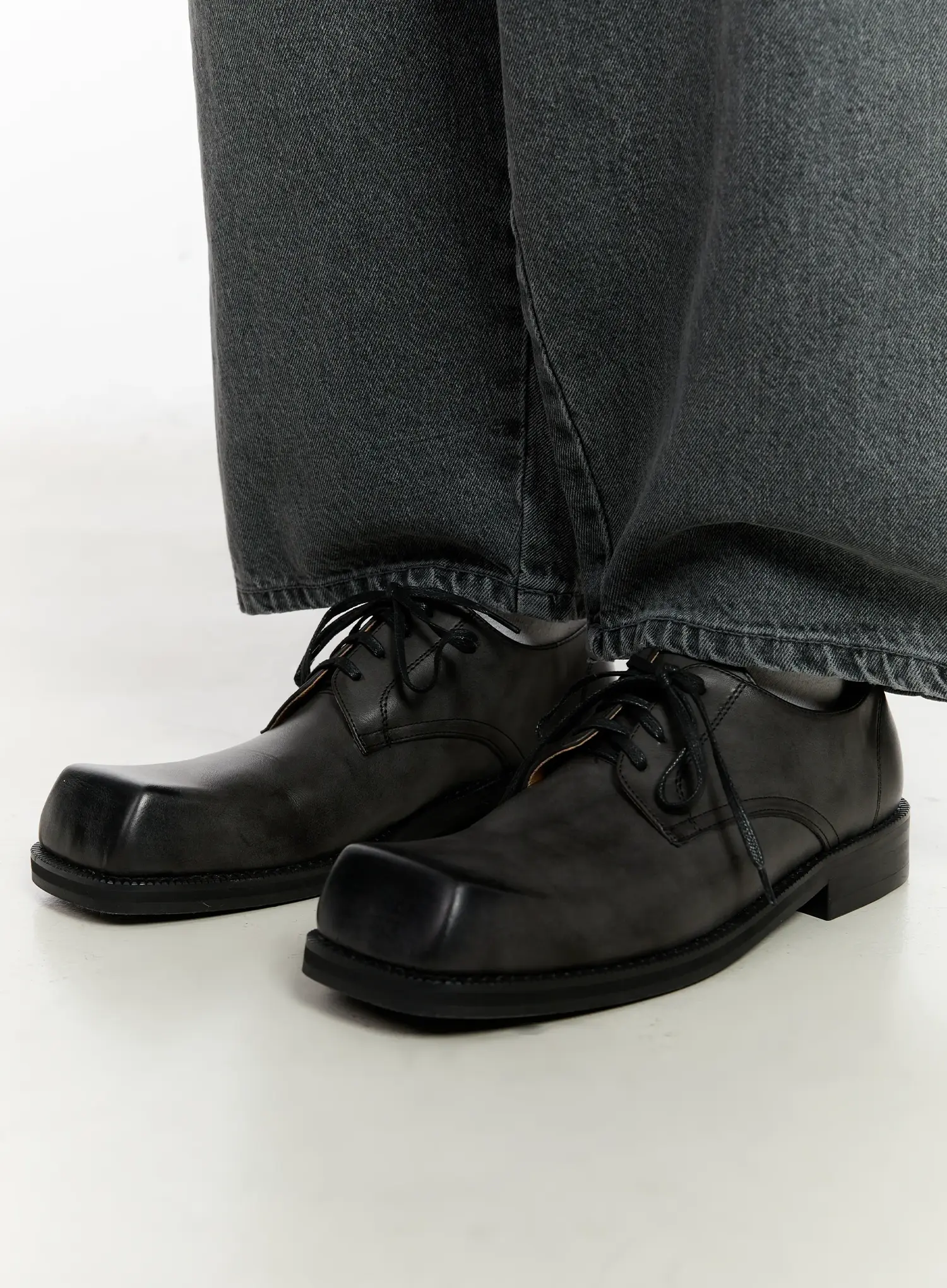 Men's Vintage Square Toe Loafers ID502 - Image 4