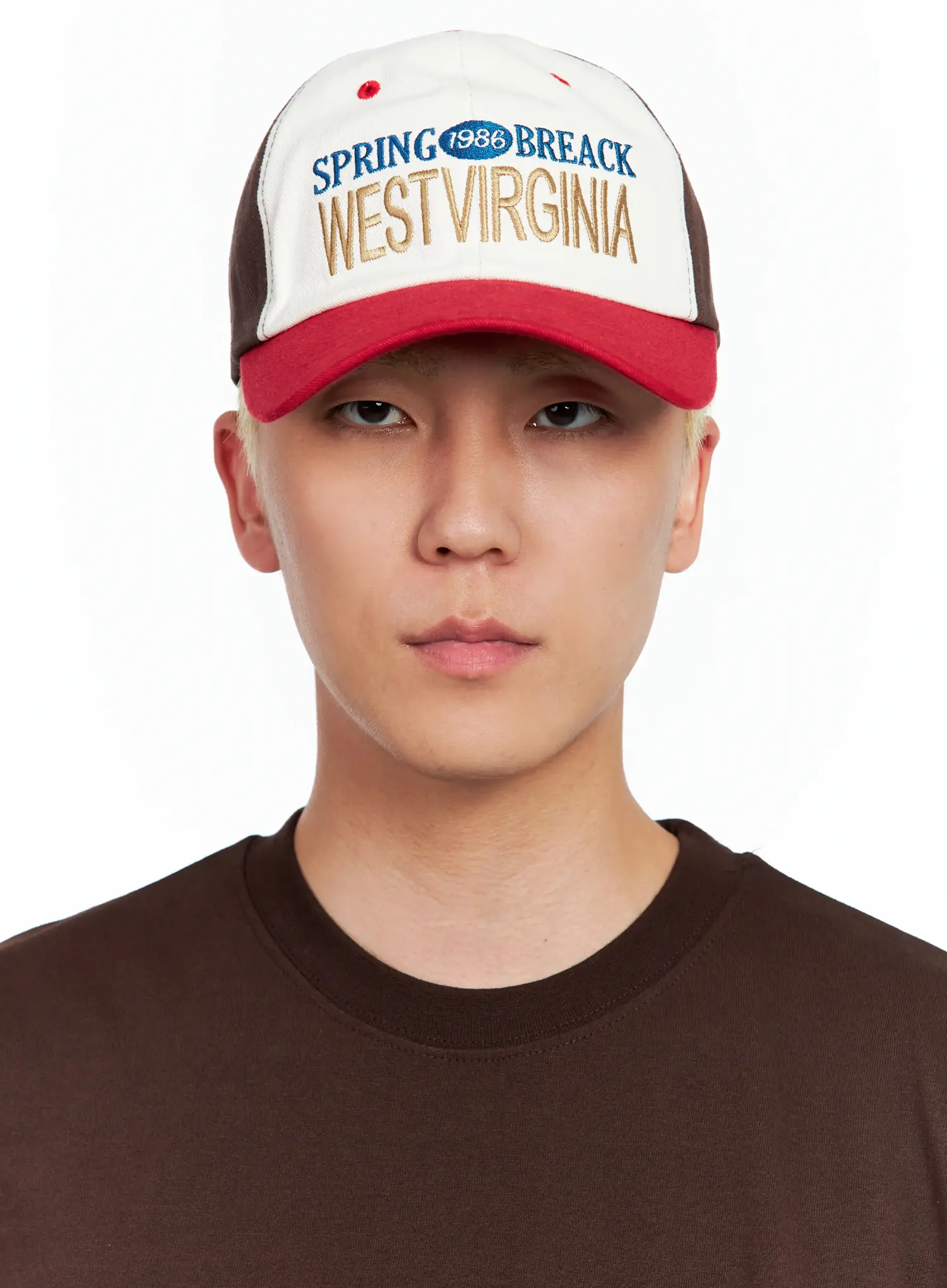 Men's Virginia Embroidered Baseball Cap IL514 - Image 5