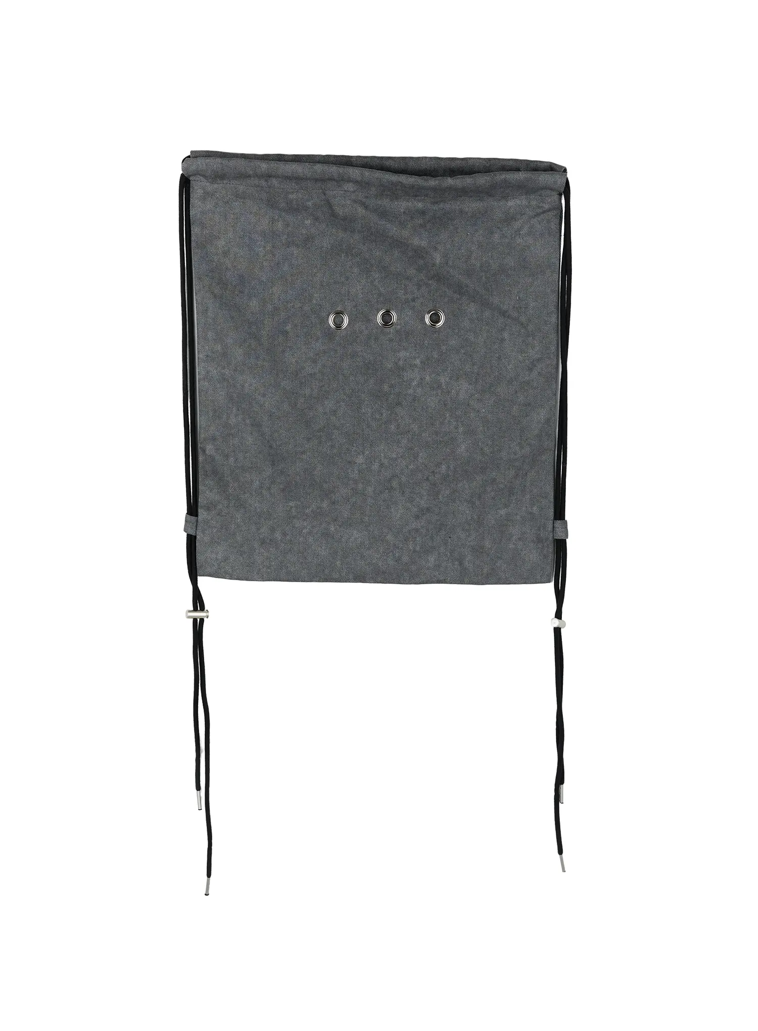 Men's Washed Denim Drawstring Backpack ID511 - Image 9