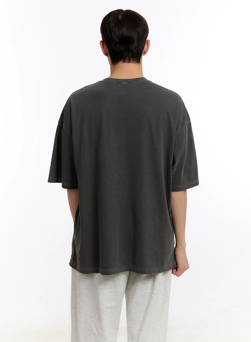 Men's Washed Graphic T-Shirt IA507 - Image 6