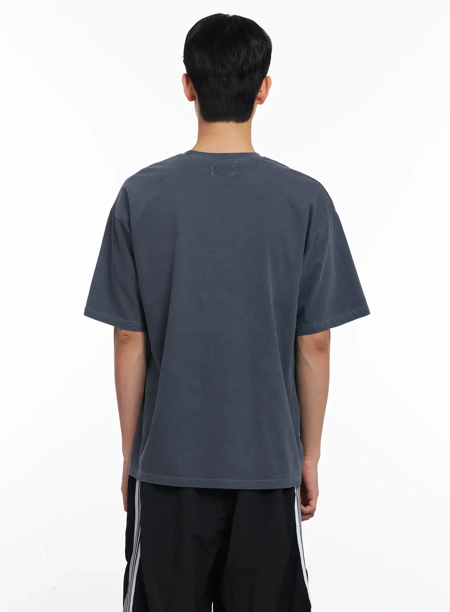 Men's Washed Graphic Tee IL501 - Image 6