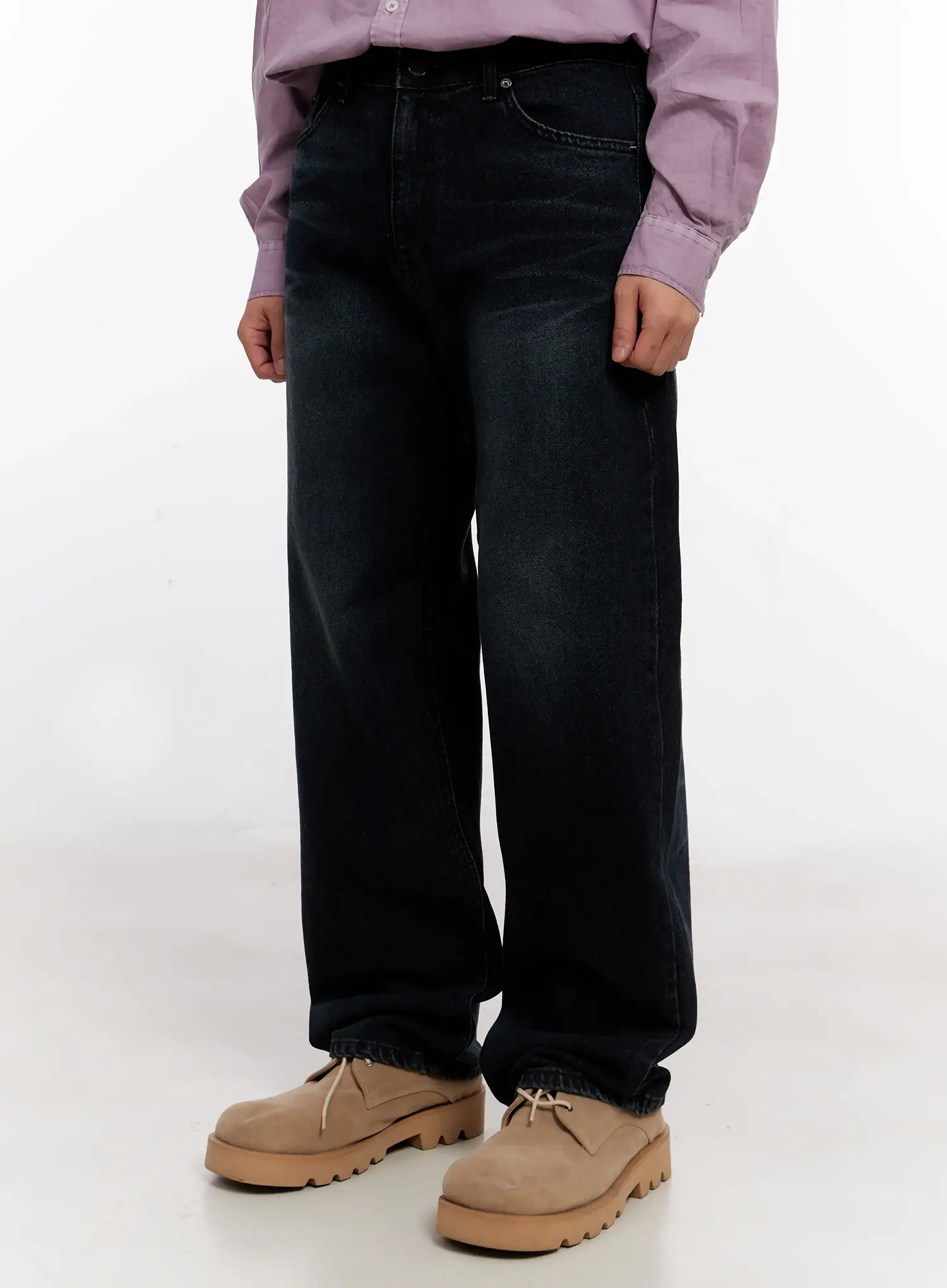 Men's Wavecat Sand Wide Fit Jeans IO528 - Image 4