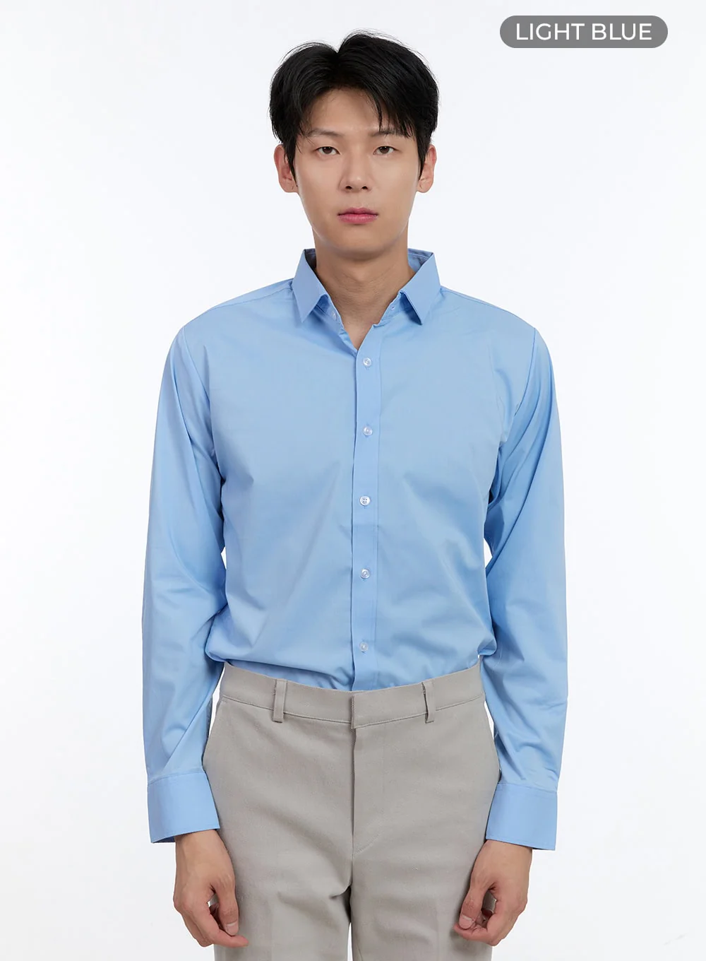 Men's White Shirt IG427 - Image 11