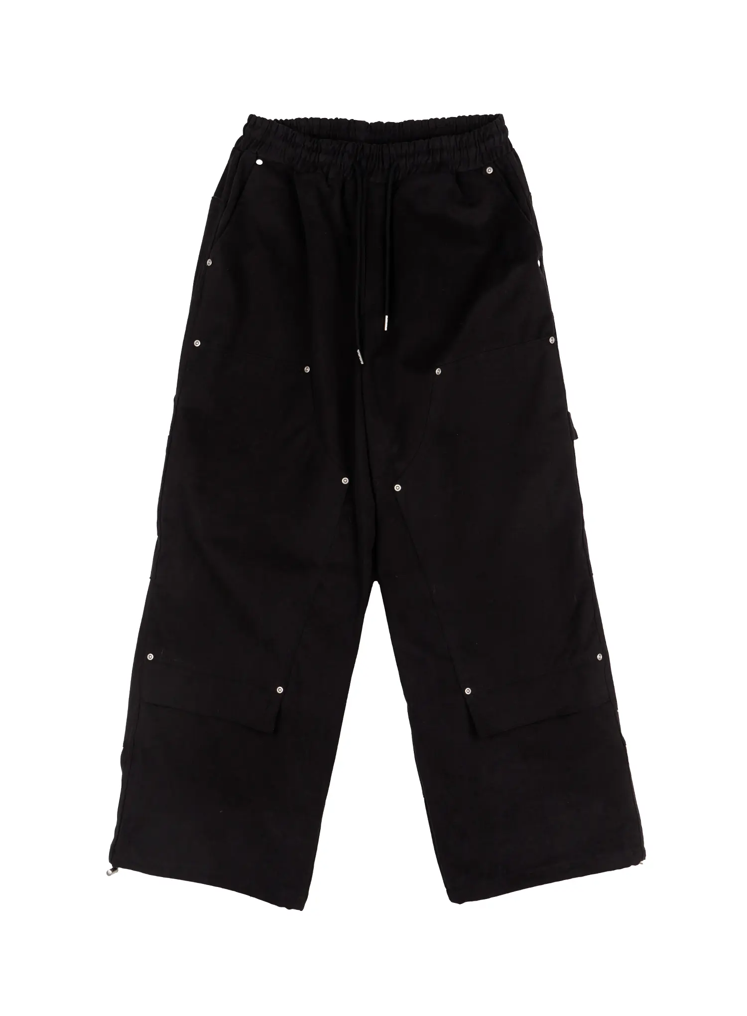 Men's Wide Cotton Carpenter Pants IJ521 - Image 15