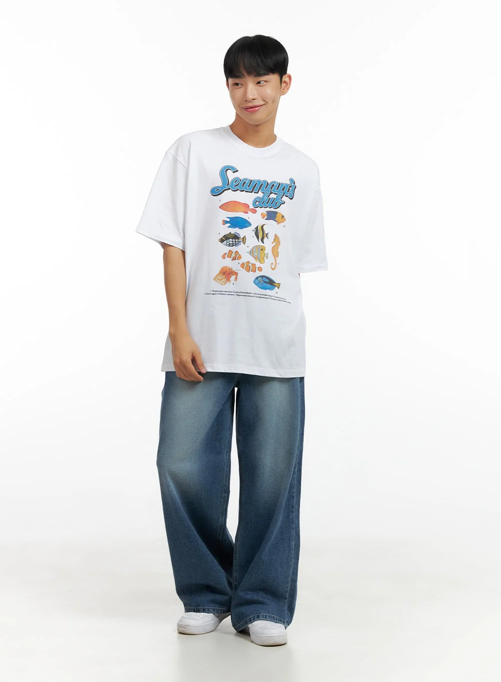 Men's Wide Fit Baggy Jeans CL429 - Image 2