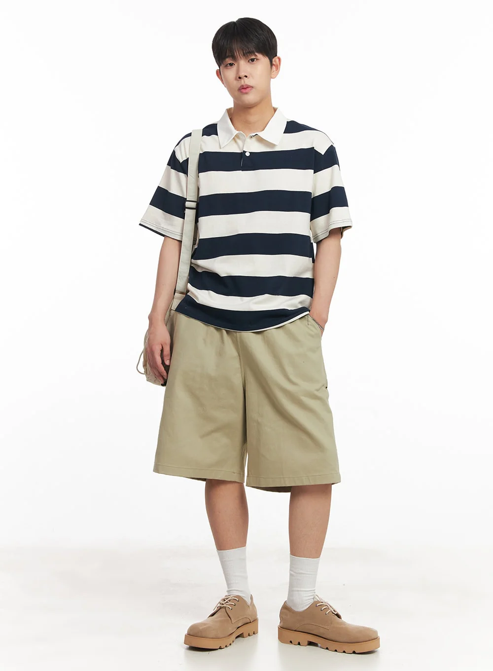 Men's Wide-Fit Carpenter Shorts IA529 - Image 11