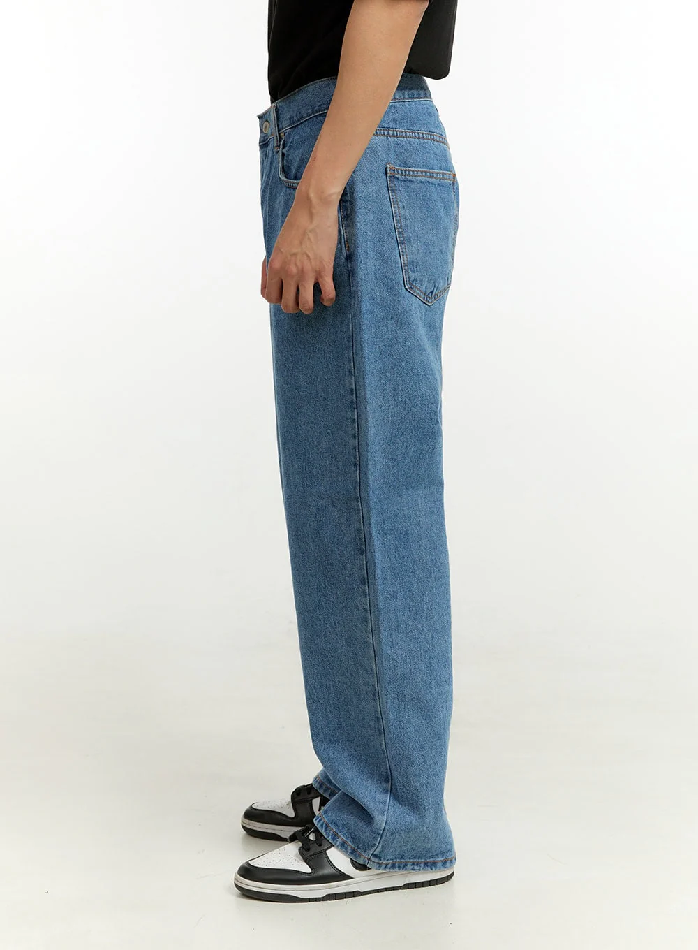 Men's Wide Fit Jeans IL412 - Image 4