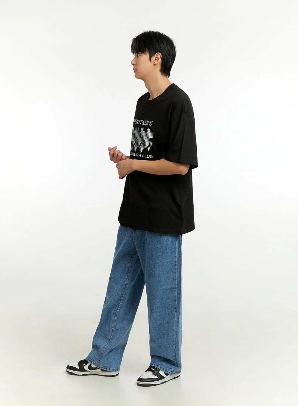 Men's Wide Fit Jeans IL412 - Image 6