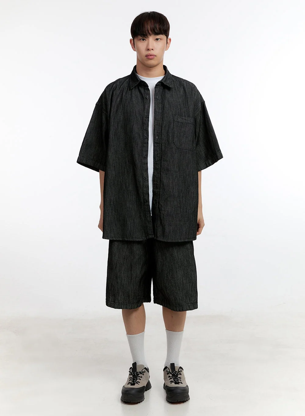 Men's Wide-Fit Jorts IA507 - Image 7