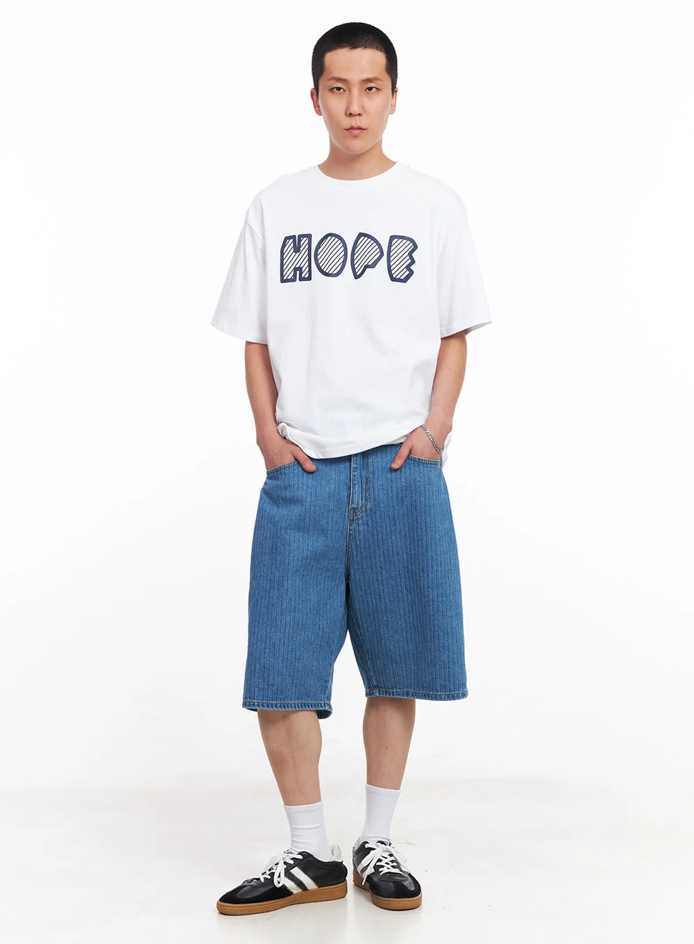 Men's Wide-Fit Jorts IU512 - Image 12