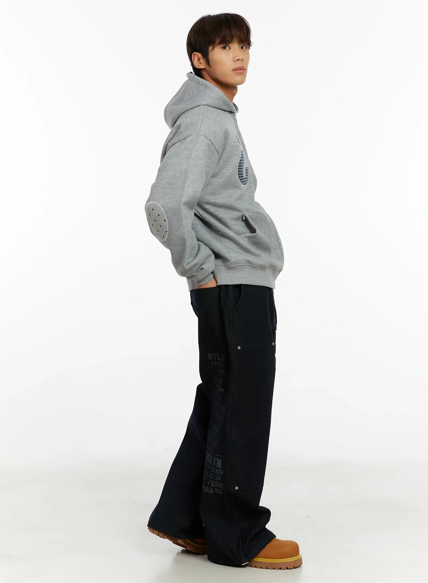 Men's Wide Leg Carpenter Jeans ID523 - Image 11