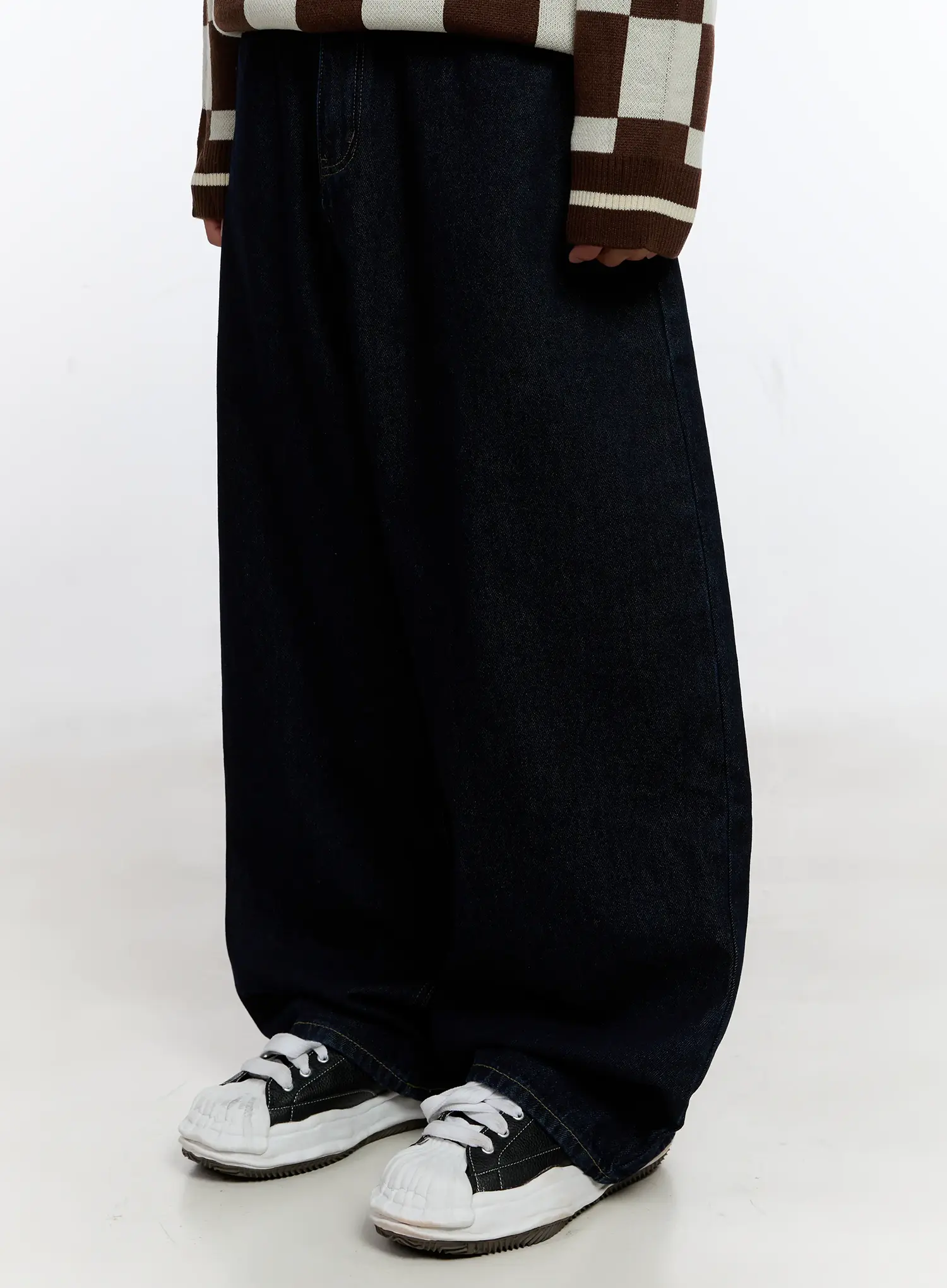 Men's Wide Leg Casual Jeans IS530 - Image 5