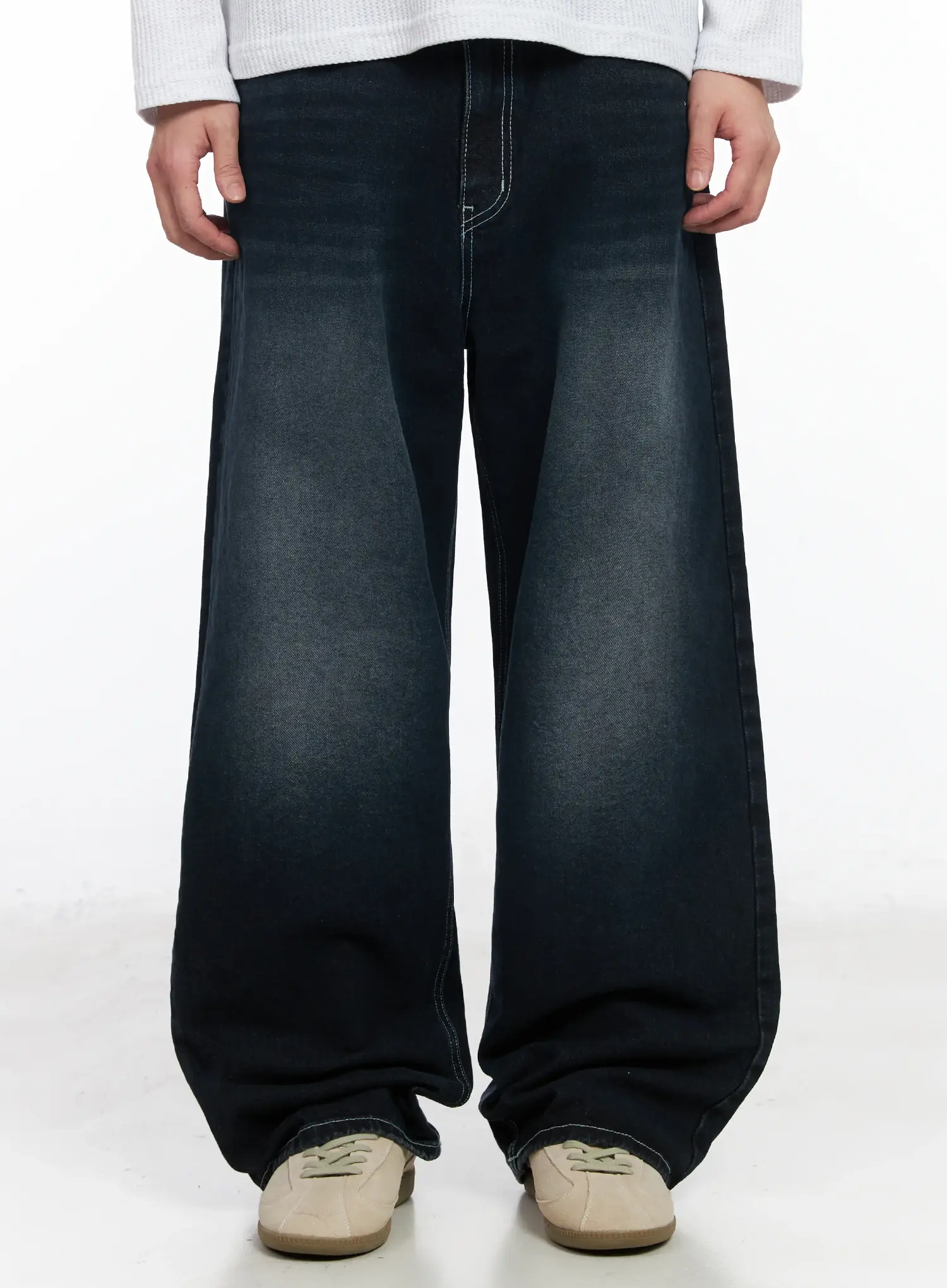 Men's Wide Leg Jeans IM523