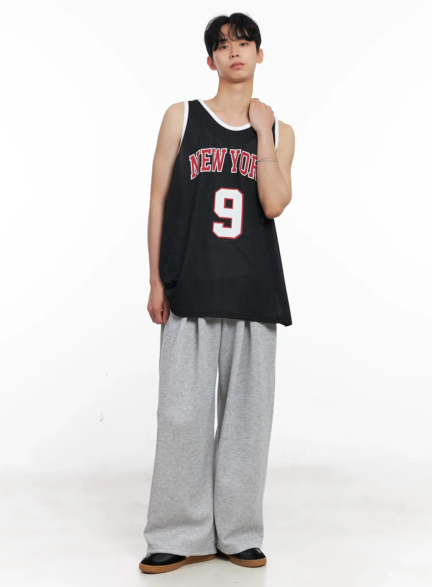 Men's Wide-Leg Lounge Sweatpants IL504 - Image 3