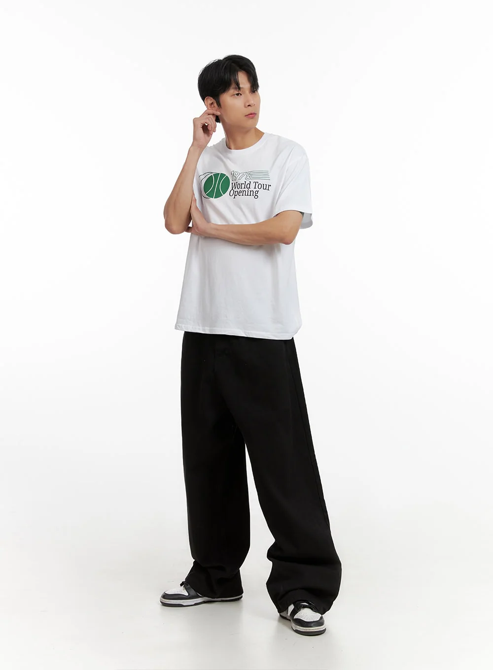 Men's Wide Pants IL403 - Image 6