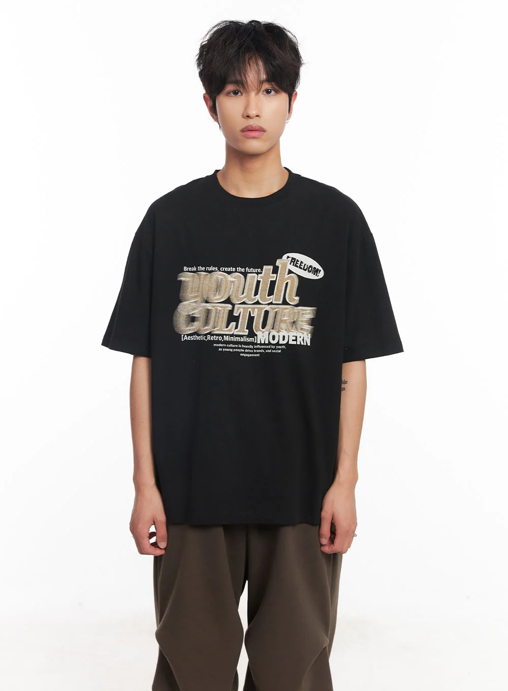 Men's Youth Graphic T-Shirt IY508 - Image 11