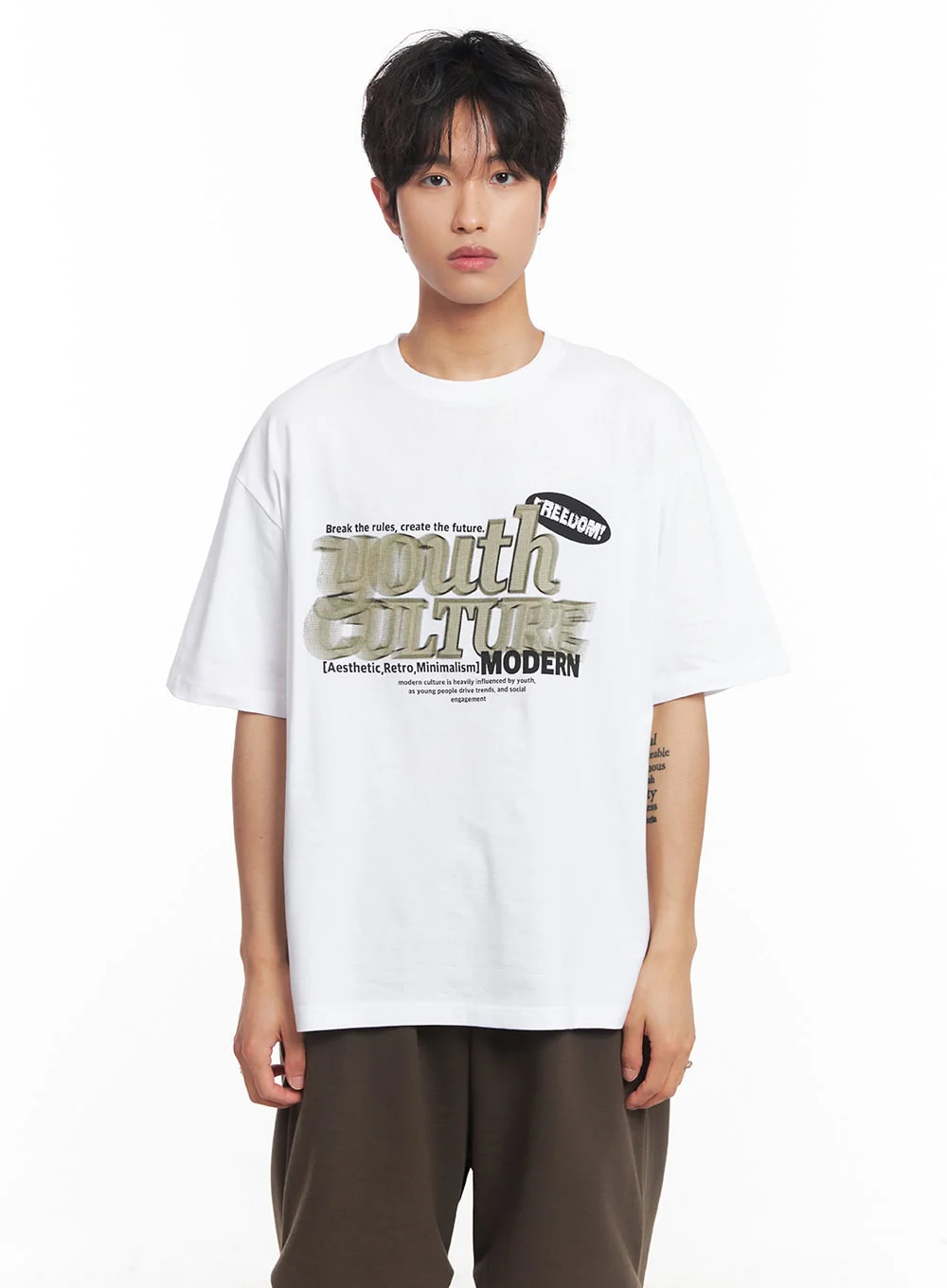 Men's Youth Graphic T-Shirt IY508 - Image 12