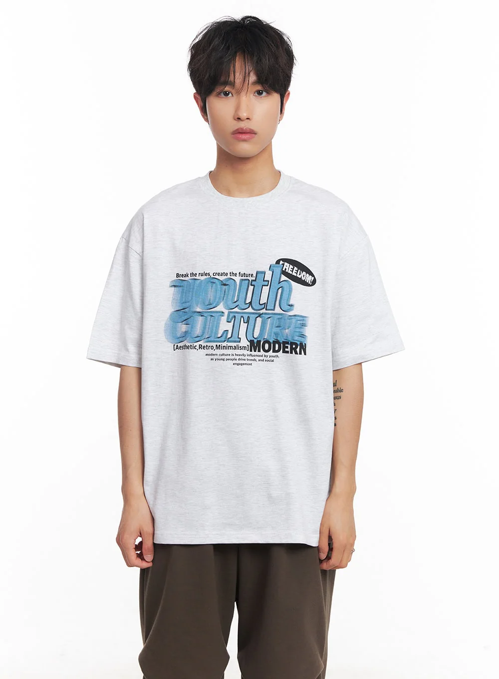 Men's Youth Graphic T-Shirt IY508 - Image 13