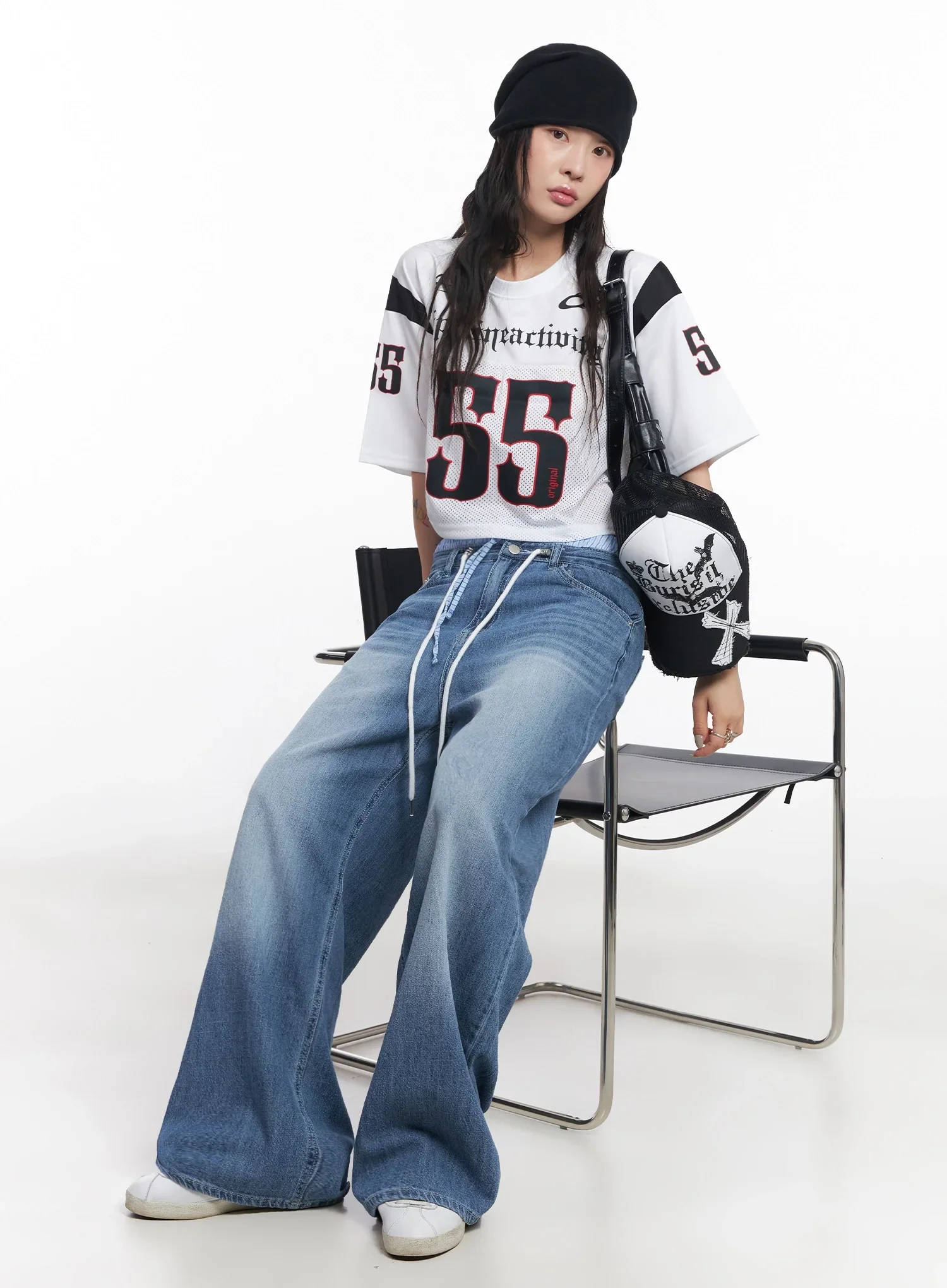 Mesh Jersey Crop Top  IC503 - Image 15
