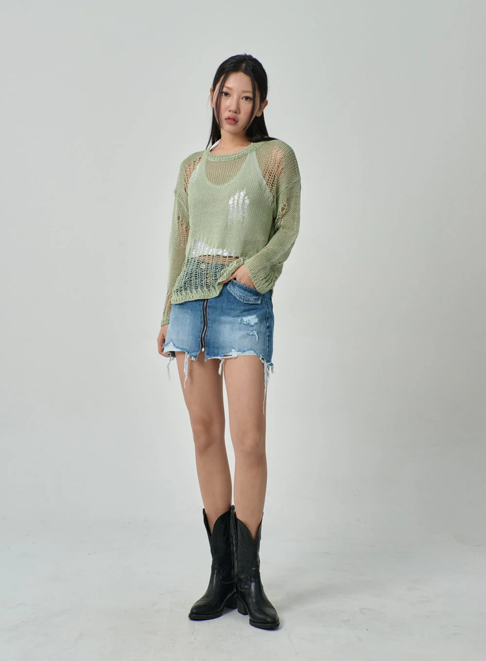 Mesh Sweater IF316 - Image 5
